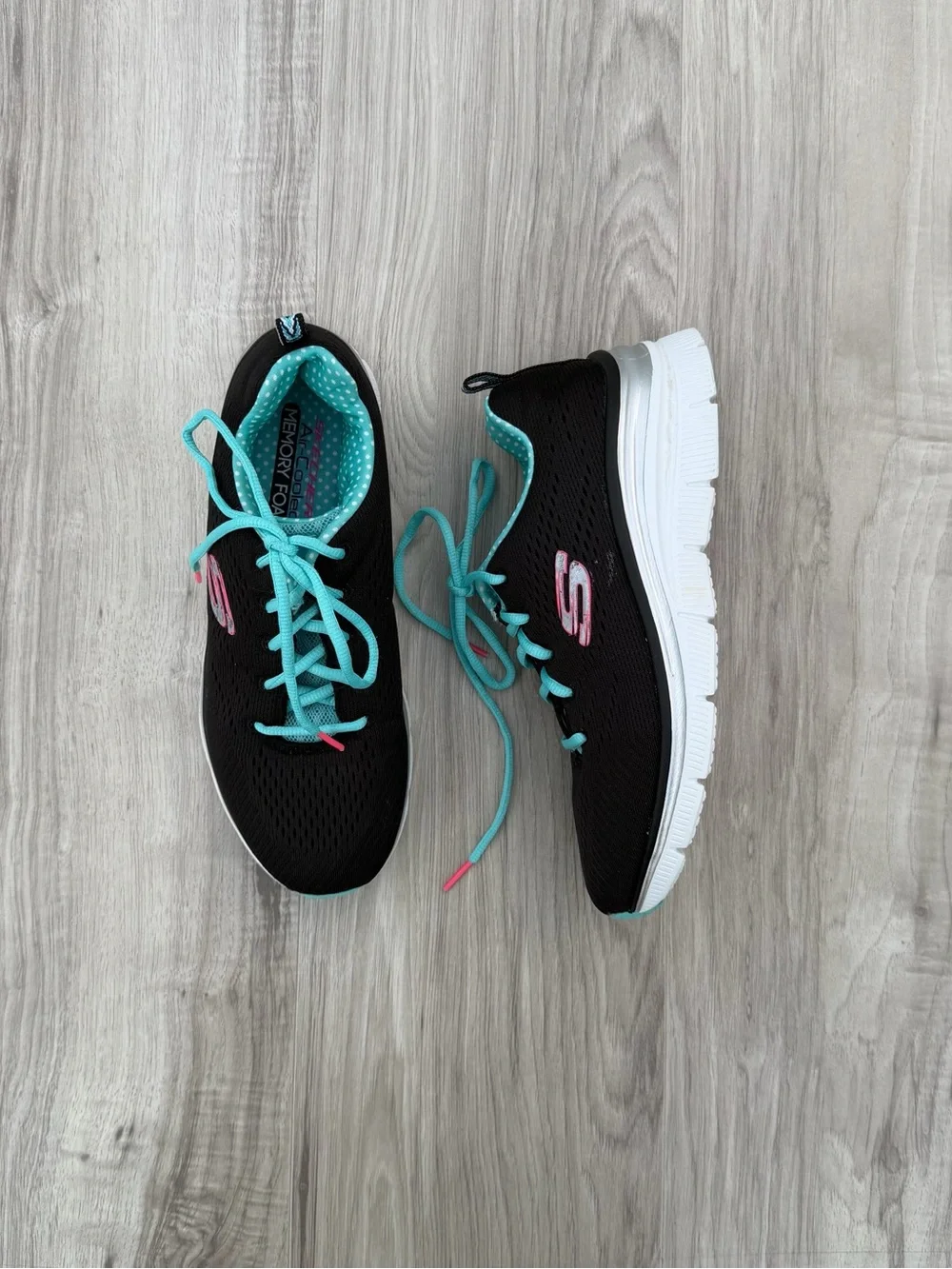 Skechers Women’s Lite-Weight Athletic Running Sneakers Shoes